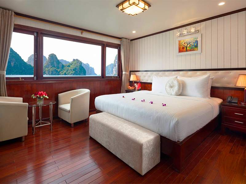 Premium Single Cabin - 1 Pax/ Cabin (Location: 2nd Deck - Sea View)